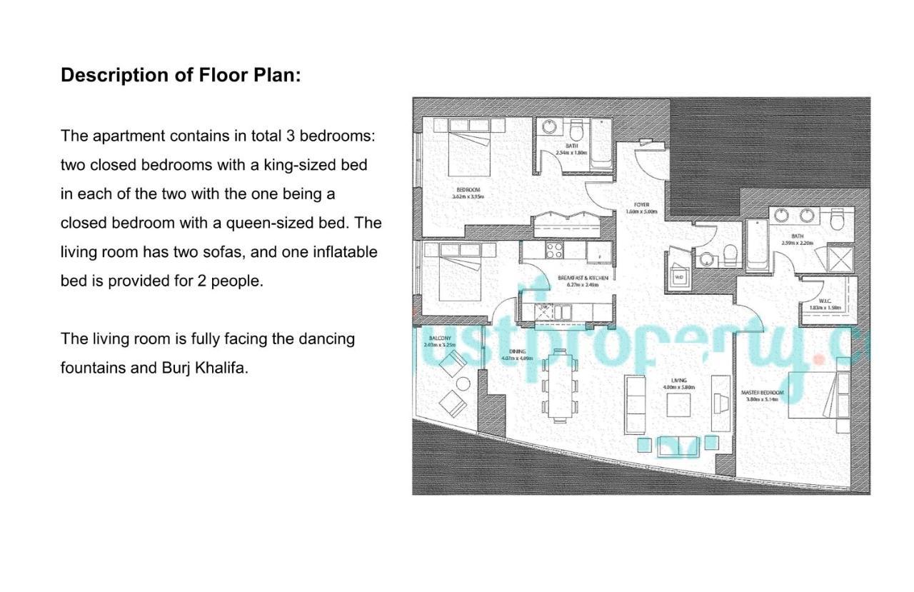 Elite Royal Apartment - Full Burj Khalifa And Fountain View - The Royal Dubai Esterno foto